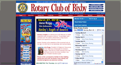 Desktop Screenshot of bixbyrotaryweb.com
