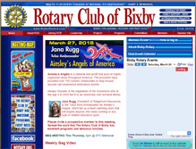 Tablet Screenshot of bixbyrotaryweb.com